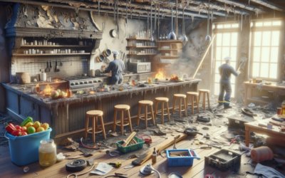 7 trucos para restaurar el área de cocina en bares tras un incendio